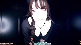 Xavier fucks sexy Wednesday Addams, showcasing her big ass in action