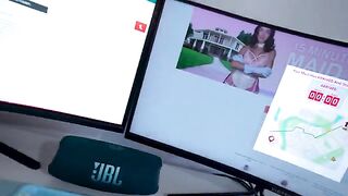 Hiring a maid and getting intimate with her