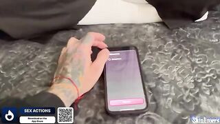 The guy persuaded the girl to have sex using an application