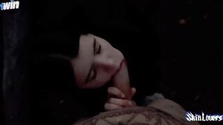 A zoomer girl couldn’t explain about "shmot" and had to suck my dick. Conversations in Russian. Cumshot