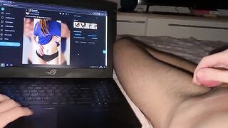 Pervert guy caught watching step sister’s OnlyFans, she fucks him to keep quiet