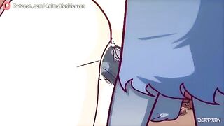 Cartoon Girls Hunt Treasure and Get fucked