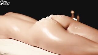 Massage with relaxing and sensual happy ending