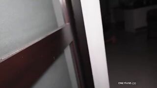 The girl was caught in a compromising situation, so she had to engage in intimate acts