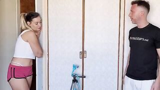 The curious neighbor gets to know the Argentinean school of hard sex