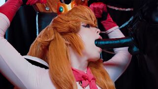 Bowser fucked Princess Peach hard in this hot xcross scene