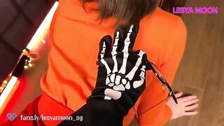 The White Mask fucked Velma in the costume of a nerdy girl