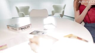 A board game with a stepbrother ended in sex and a creampie finish