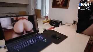 Fix the laptop and get intimate with a cute teen, it’s that simple!