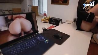 Fix the laptop and get intimate with a cute teen, it’s that simple!