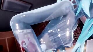 A Squishy Slime Miku Service - an unforgettable experience with Hatsune Miku
