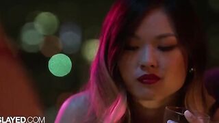 Lulu dresses up as a plaything before enjoying some intense strap-on action with her bestie in a steamy scene on SLAYED, where the channel often showcases passionate girl-on-girl experiences featuring high-quality content and adventurous dynamics with str