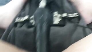 A girl gets a powerful orgasm with the help of a machine