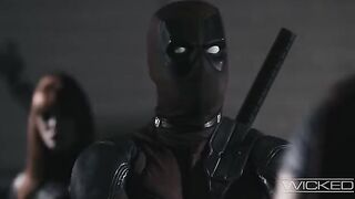 Deadpool, Yelena, and Taskmaster fuck Black Widow in a wild foursome