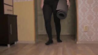 I pretended my roommate was a yoga master to prank him