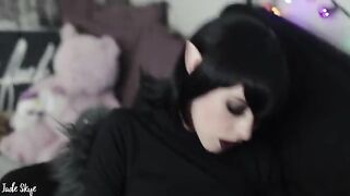 Vampire Mavis from Hotel Transylvania gets fucked and swallows cum