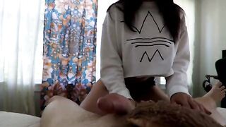 The best morning wake up call with reverse cowgirl sex, featuring Ophelia
