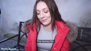 Czech babe Isabella de Laa gets fucked in the street for cash by Public Agent