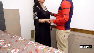 Desi Pari fucked hard by her step-cousin brother with intense Hindi dialogue