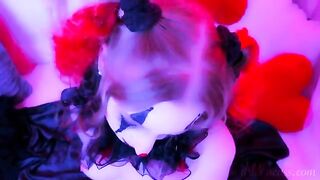 Kinky clown blowjob and facial with a twist of horror