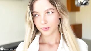I gave my hot student-neighbor a cumshot on her face after viewing her naked photos