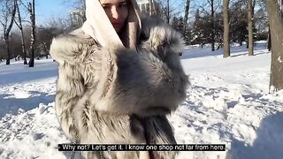 Brought the dog for a walk and fucked a hot slut doggy style