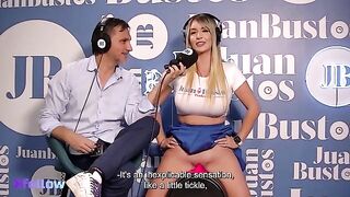 Latina girl has an intense orgasm with Juan Bustos Podca
