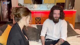 Stepmom, out of touch, turns to anal after a light massage
