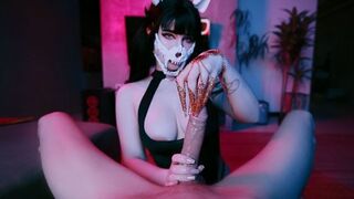 You have to control yourself, MollyRedWolf is testing you. Don't cum!