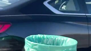 If the van is rocking, don't come knocking - a real amateur couple outdoor scene