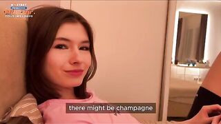 Are you filming me? Please, fuck me on camera with your huge dick!