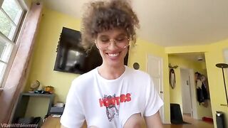 Horny stepmom gets fired from her job and fucks me