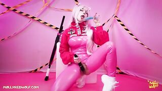 Nikke, the Goddess of Victory, on a secret mission in a captivating scene