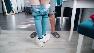 Sorry sweetheart, but this guy wrecked her stepsister’s tight ass