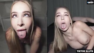 Petite teen Nata Ocean gets smashed hard in doggy style - her first experience