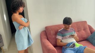 If you don't fuck me, I'll tell my stepdaddies you masturbate to my pics