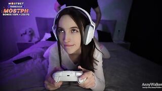 The gamer’s stepsister is eager to get intimate and passionate with her stepbrother