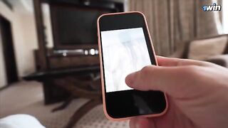 I caught my stepbrother spying on me in the shower. He has to have sex with me or he will tell our parents
