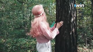 Got lost in the forest and met a forester with an impressive size