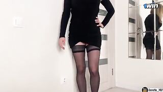 Stepmom checked my cock after our conversation, it was a surprise