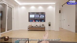 I tricked my stepsister to see her tits and more