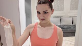 My stepsister forgot to take condom after sex with her BF