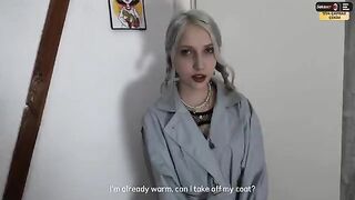 A random girl frightened me, but it was a nymphomaniac
