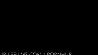 Two girls are having fun without guys, getting fucked on the bed at night
