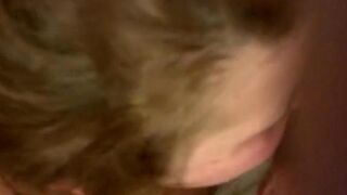 I stuck my cock in eggs and in her mouth
