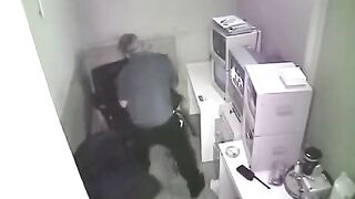 The hidden camera has photographed the sex at work