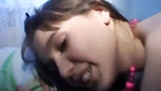 A pair of passionate Russian students can't keep their hands off each other