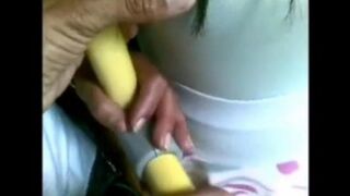 A pervert guy banged random chicks on the bus and they loved it