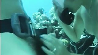 Sex in the swimming pool with a girl with a hairy pussy