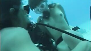 Sex in the swimming pool with a girl with a hairy pussy